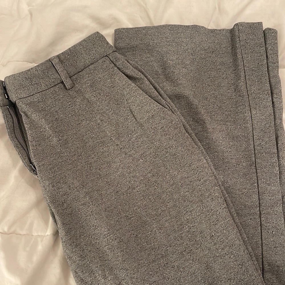 Gray slacks